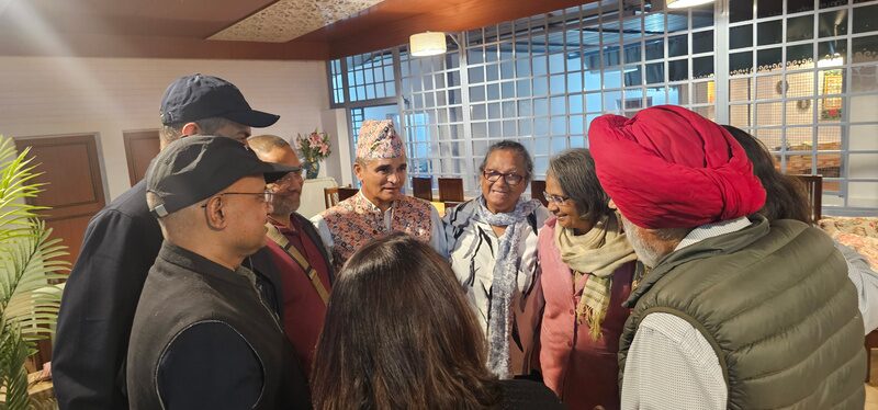 A warm gathering at Joy of Evergreen
